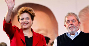 Dilma Rousseff e Lula.