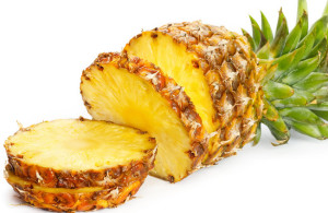 Ananas, frutto tropicale.