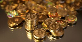 La criptomoneta digitale Bitcoin.