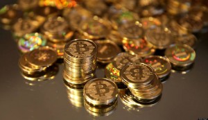 La criptomoneta digitale Bitcoin.