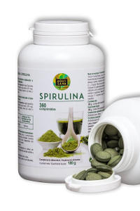 Capsule di Spirulina.