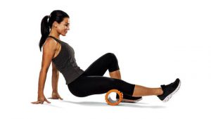 Foam roller, rullo per automassaggio miofasciale.