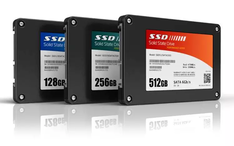 Disco fisso SSD in varie GB di capacità.