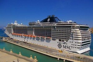 La nave da crociera MSC Splendida.