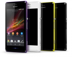 Sony Xperia M.