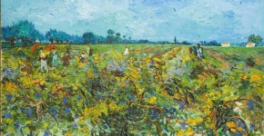 Opera di Van Gogh "La vigna verde".